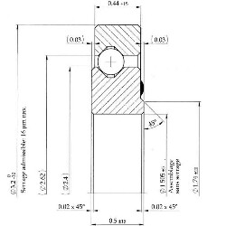 Economical bearing SD 1426XZRY