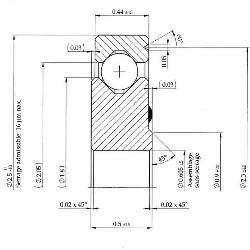 Economical bearing SD 1425XZRY