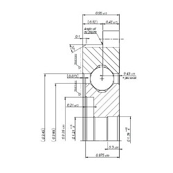 ETA 2824 compatible bearing SD 1754XZRY-39
